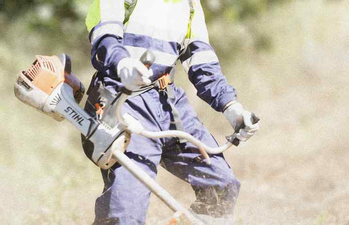 Desbroce mantenimiento linea electrica