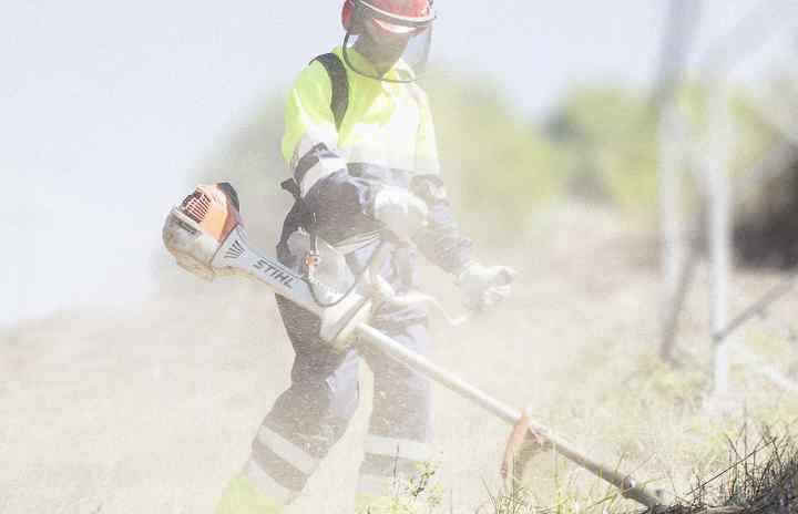 Desbroce mantenimiento linea electrica